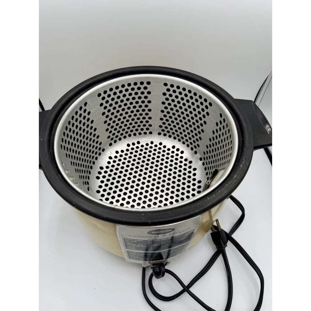 Vintage Harvest Gold first Model 13 Sunbeam Cooker & Fryer